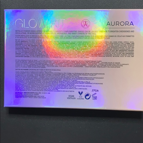 🚫[SOLD]🚫 Never Used ABH “Aurora” Glow Kit - Picture 5 of 5